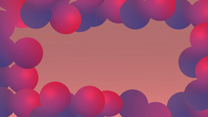 3D liquid wavy shapes. Gradient flow background that lives in abstract waves. Dynamic fluid texture.