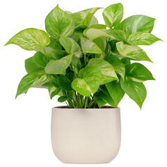 Marble Pothos in Bloom