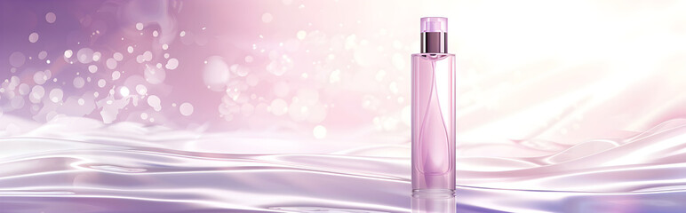 Purple cosmetic perfume for beauty brand