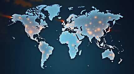Fototapeta premium map