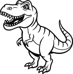 tyrannosaurus dinosaur illustration