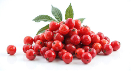 red currant isolated on white