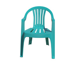 plastic monobloc chair isolated transparent background