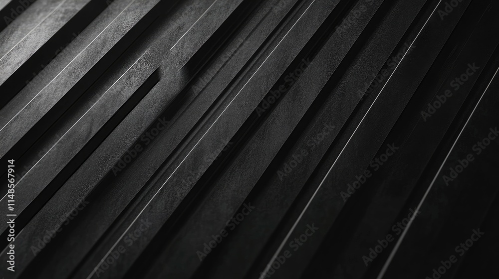 Poster minimalist line background with thin, scattered parallel lines creating a sense of depth.