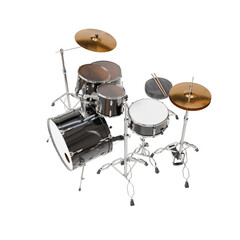 Pearl Roadshow Drum Set isolated transparent background