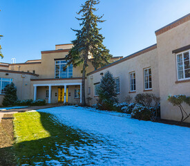 Obraz premium The State Supreme Court Building, Santa Fe, New Mexico, USA