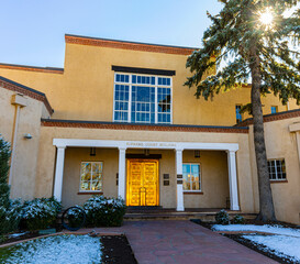 The State Supreme Court  Building, Santa Fe, New Mexico, USA