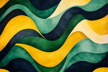 An abstract wavy pattern featuring overlapping curved shapes background wallpaper 