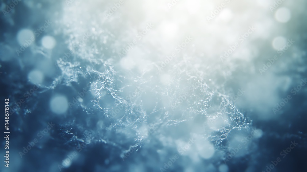 Poster frosted glass surface with intricate patterns