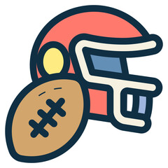 american football gears icon