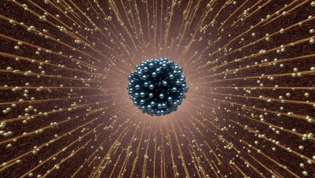 Particle simulation showcasing one billion lorentz factor dynamics