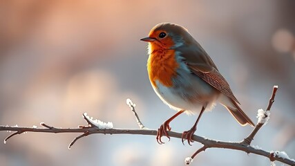 "Winter Robin Profile