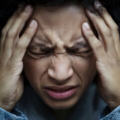 Fototapeta premium Person With Headache Photography