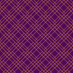 Geometric Vintage Seamless Pattern Illustration