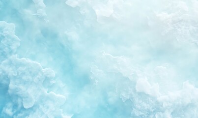 Fototapeta premium Top view of icy frost patterns