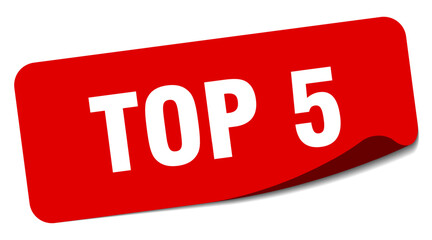 TOP 5 sticker