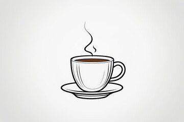 Obraz premium coffee cup icon vector
