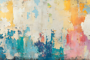 Fototapeta premium Abstract Colorful Wall Texture Background