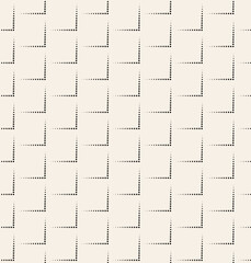 Corner of square seamless pattern. Optical illusion. Dots pattern. Pattern for mens textiles.