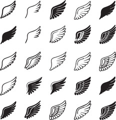 seamless pattern with feathers art of illustration