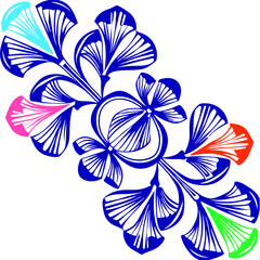 Linear Petal Pattern High Quality Editable Mandala Vector Design And Illustration