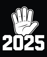 Trendy and Unique Happy New Year T-shirt Design for Everyone.