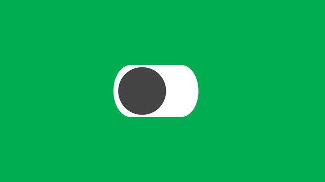 on aff animation effect on green screen