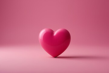a pink heart on a pink background