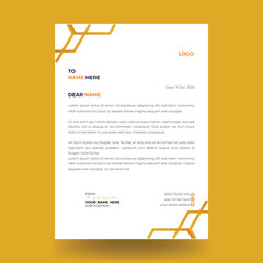 clean and creative Letterhead Template Editable Letterhead Design