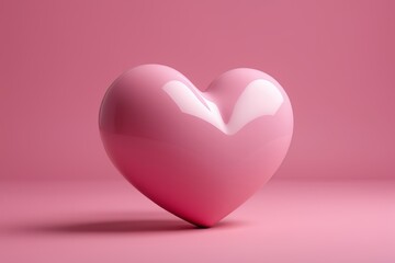 a pink heart on a pink background