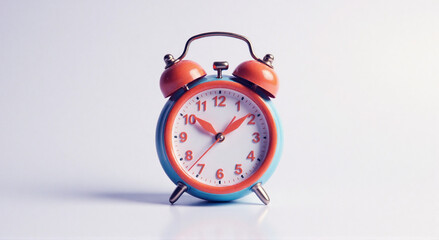 red alarm clock