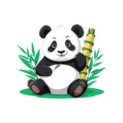 Obraz premium Baby animals vector illustration