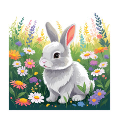 Baby animals vector illustration