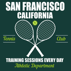 Tennis sport game graphic design, vector