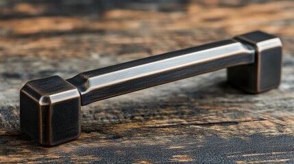 Mocha mousse titanium desk drawer handle showcasing sleek design and durability