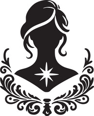 Heritage Cameo Illustration for Traditional Use
