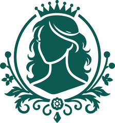 Collectible Cameo Icon for Luxury Designs
