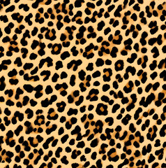 Fototapeta premium leopard texture, animal print, bright design, wild cat fur, fluffy background