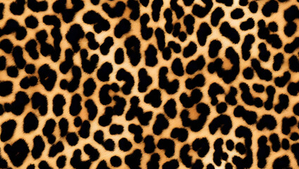 Fototapeta premium leopard, fur, brown background, jaguar spots, modern cat print, stylish design