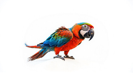 Obraz premium red and yellow macaw