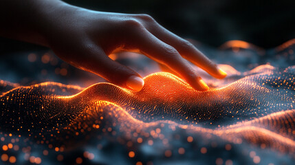 A dynamic flowing data technology background symbolizing chaotic information streams, visualizing the complexity and interconnectedness of modern data systems in a digital world

