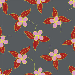 Flower pattern, Ditsy floral seamless pattern. Small little flower pattern background. Repeat pattern. Ditsy print. Liberty style. Tiny flower seamless design. Ditsy floral for fashion, texture
