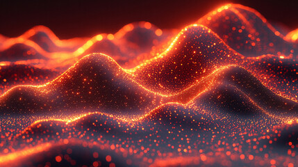 A dynamic flowing data technology background symbolizing chaotic information streams, visualizing the complexity and interconnectedness of modern data systems in a digital world

