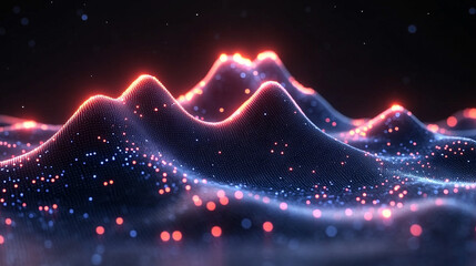 dynamic flowing data technology background symbolizing chaotic information streams, visualizing the complexity and interconnectedness of modern data systems in a digital world