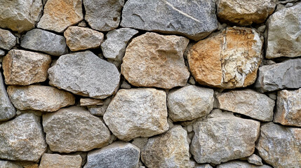 Fototapeta premium Wall texture stone close-up