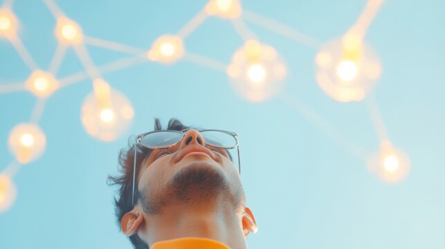 Youthful Vision and Innovation Under Illuminated Skies