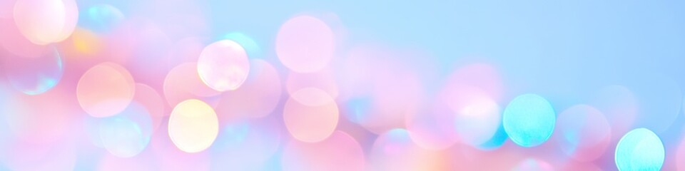 Pastel Fantasy Dreamscape with Softly Glowing Abstract Forms