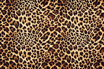 Vibrant Leopard Print Pattern Perfect for Fashion and Textile Design, Animal textil design.