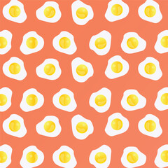 Fresh eggs and yogurt illustration perfect for food and culinary projects.