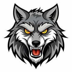 wolf head mascot